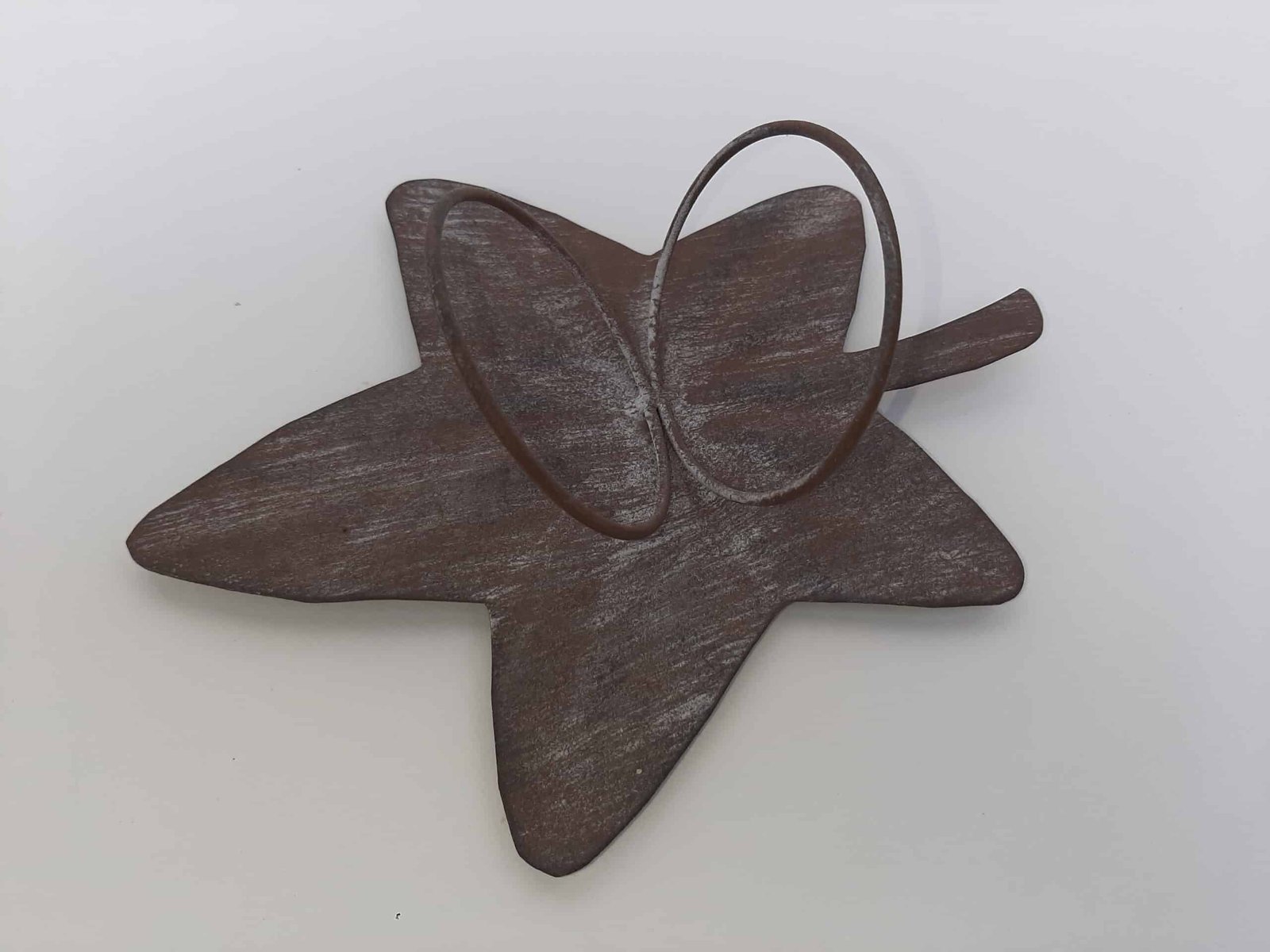 Zoom metal leaf decorative ball vase (2) Vase boule feuille déco originale - Vase feuille décoratif - Ornement décoratif fleurs - Déco fleurie - Objet décoratif design métal - Déco chic de table - Cadeau invitation
