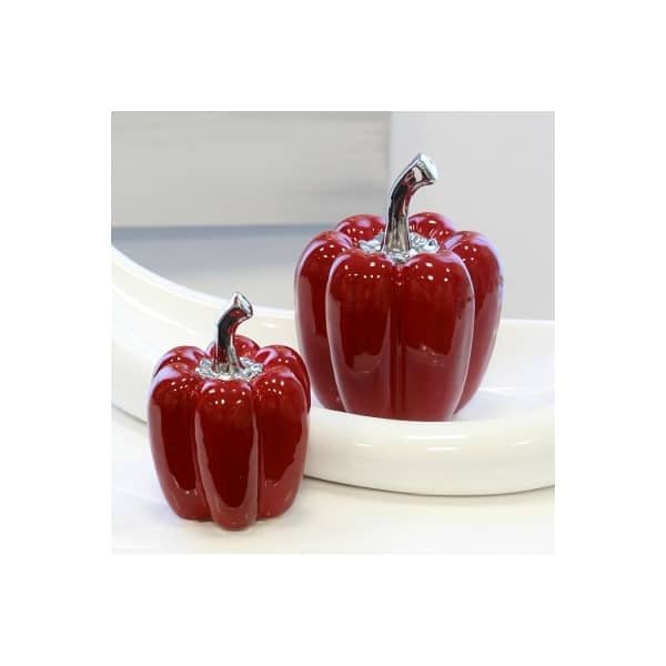 5 Guirlandes De Piments Artificiels Rouge - Fausse Suspension De Poivrons En Mousse - Décoration Cuisine, Photo