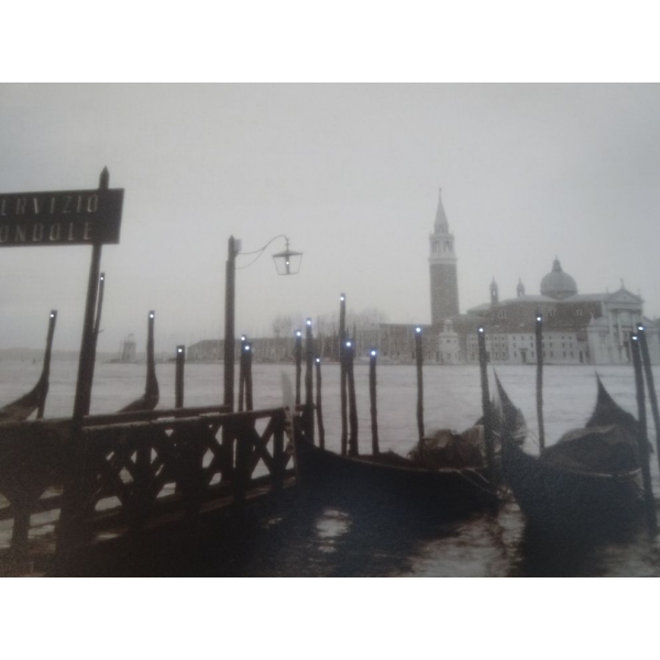 Tableau lumineux Venise