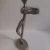Sculpture danseur métal