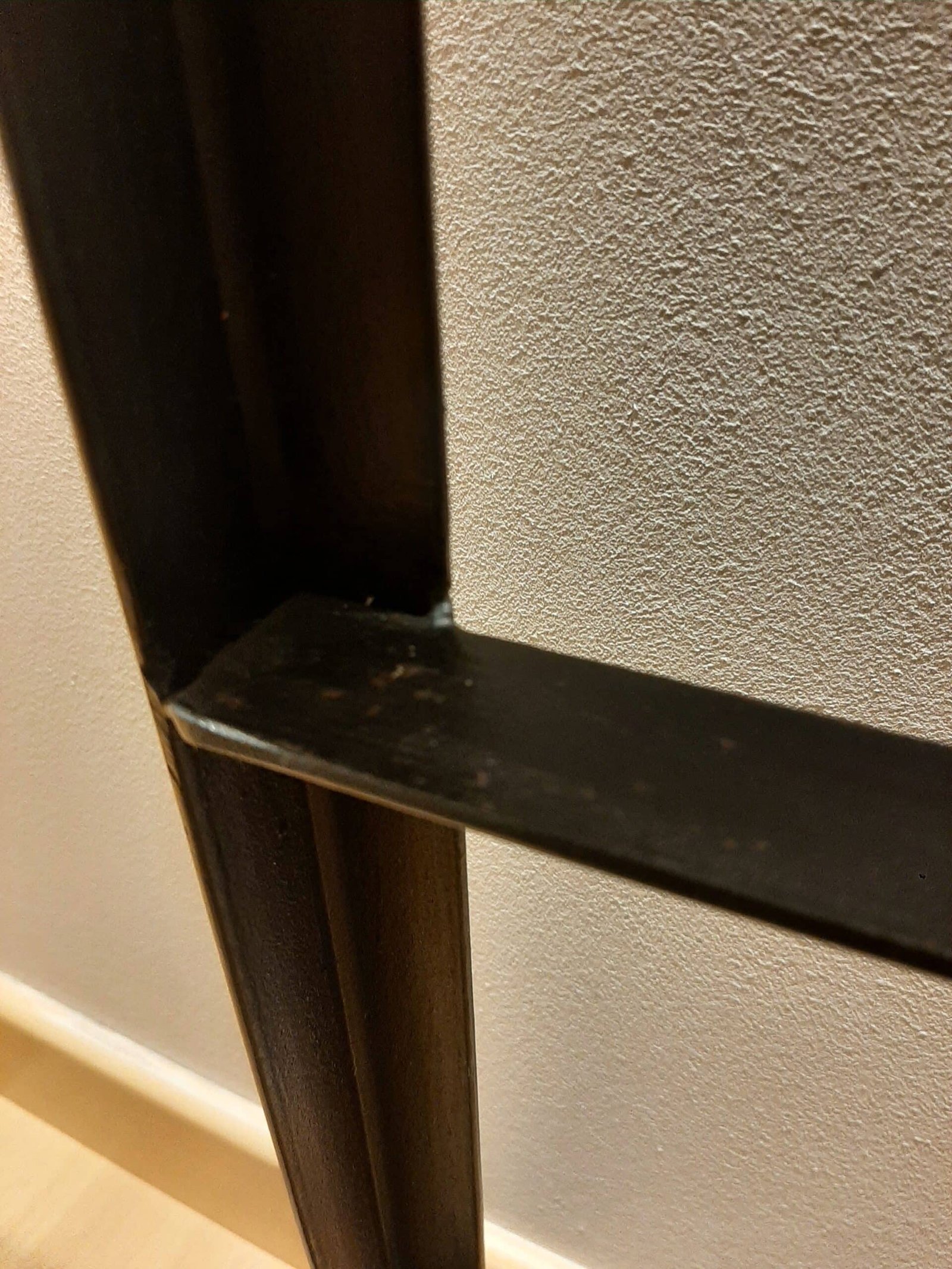 Tabouret haut carré design industriel - Mobilier déco tendance - Mobilier de salon - Meuble d'intérieur - Décoration d'intérieure - Déco de bar - Maison feng shui - Cadeau crémaillère