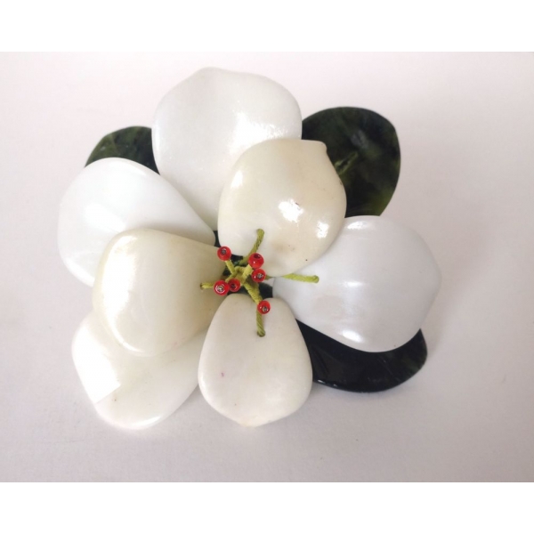 Fleur de Jade blanche