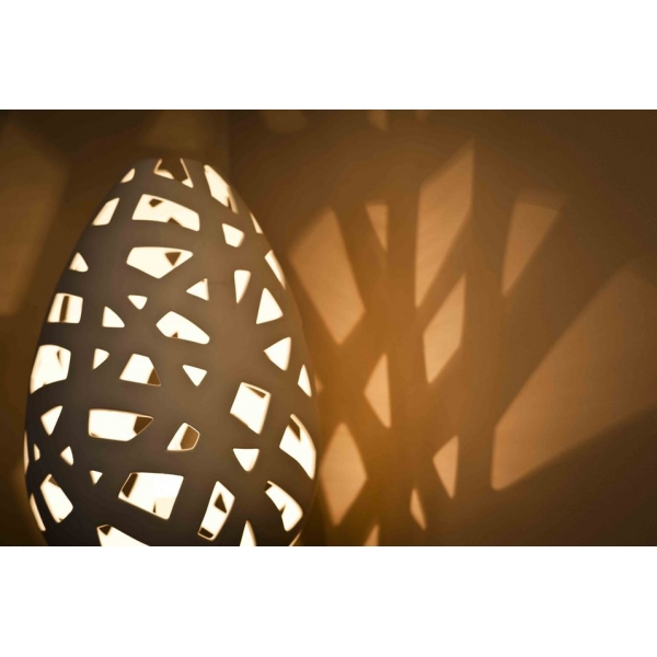 Lampe Oeuf design déco salon design ambiance zen et lumière chaleureuse
