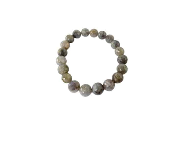 Ball bracelet, labradorite stone Bracelet boules pierre de labradorite - Bijoux labradorite - Bijou de poignée sacré - Maison feng shui - Cadeau bien-être - cadeau st Valentin