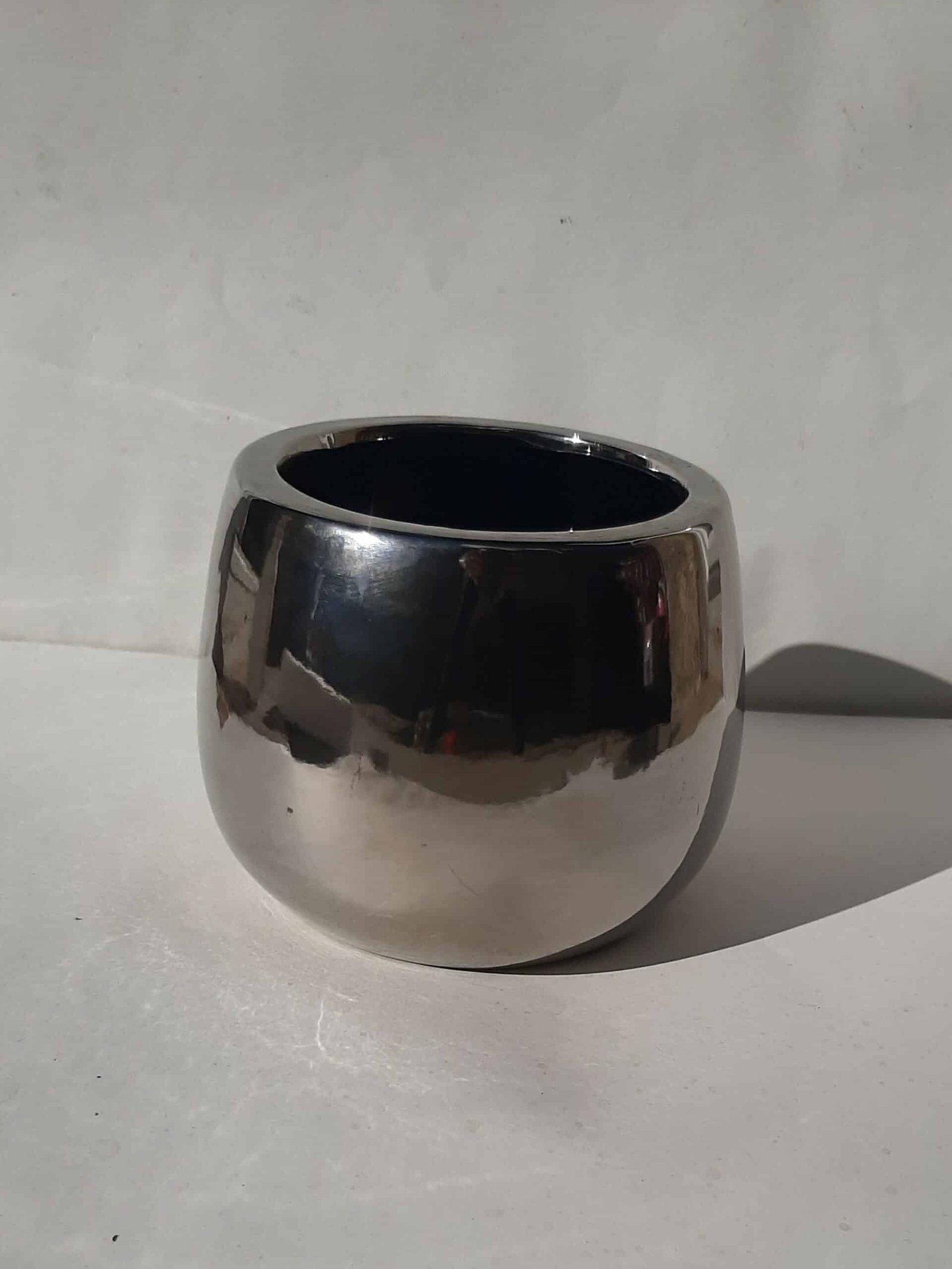 Cache-pot aluminium déco - Vase décoratif en métal - Ornement décoratif fleurs - Déco fleurie - Objet décoratif design - Déco chic de table - Cadeau invitation - idée cadeau