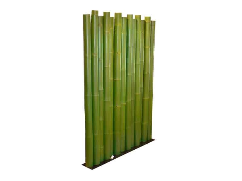 Bamboo screen home decoration H 180 cm, Wood Paravent design Bambous verts - Paravent décoratif structure Bambous verts - Panneau brise vue Bambou - Séparer une pièce - Déco en bois - Déco made in France - Déco fabriquée en France - Décoration de salon ou bureau - Décoration d'intérieure - Déco verte - Déco zen - Ornement d'intérieur - Pièce de collection - Maison feng shui - idée Cadeau