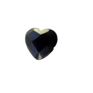 Perle pour bracelet pierre Onyx forme coeur