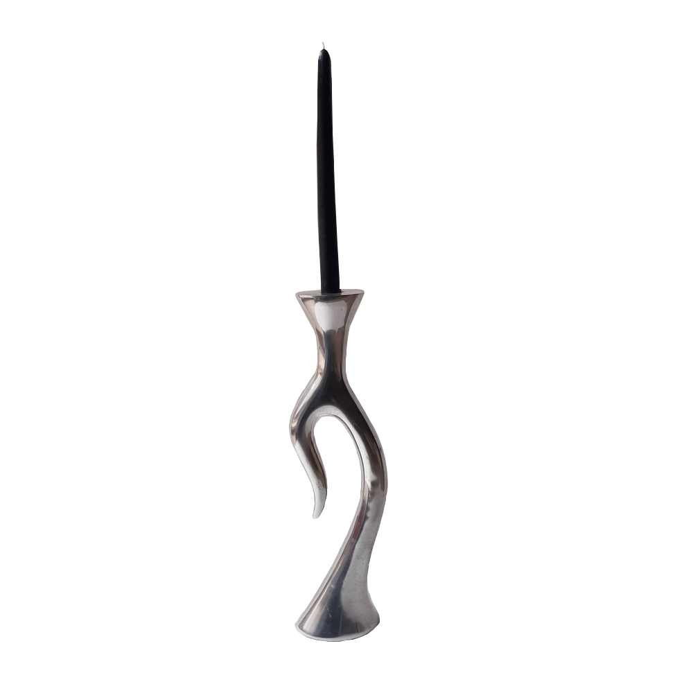 Decorative candle holder sculpture 1 flame, designer decoration Bougeoir design métal - Bougeoir 1 flamme - déco pas chère - Sculpture bougeoir moderne - Déco feu - Mobilier et décoration de mariage - Aménagement déco flamboyante
