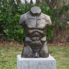 Sculpture Buste Torse masculin, Bronze