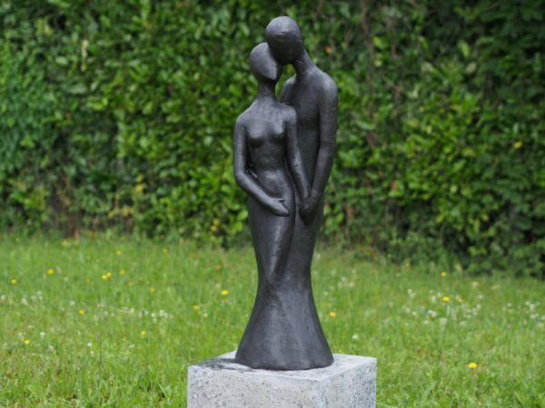 Sculpture Couple d'Amour en bronze