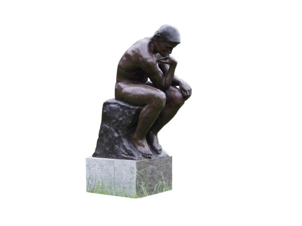 Sculpture Grand Penseur de Rodin Bronze