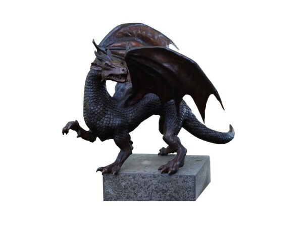 Sculpture Grand Dragon, Bronze