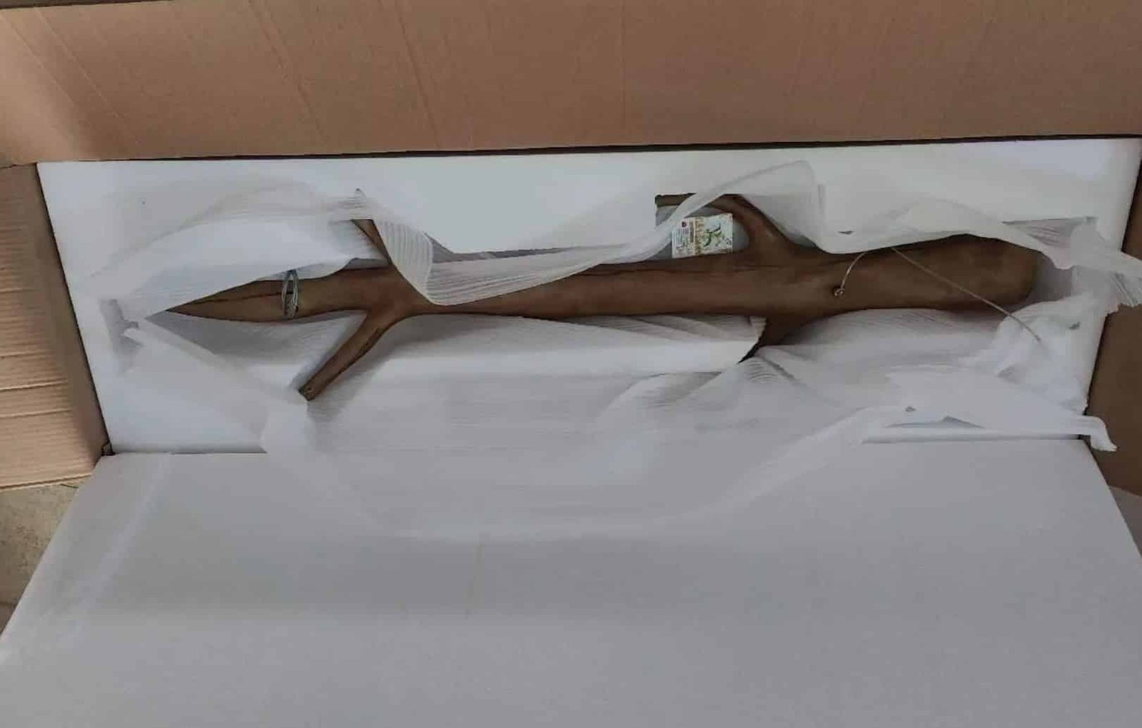Lampe branches, résine bois Lampe suspendue branche tronc - Luminaire bois flotté - Lumière zen - Décoration intérieure éclairage - Objet décoratif luminaire - Lampe bois flotté décorative - Eclairage ornement intérieur - Déco Feu