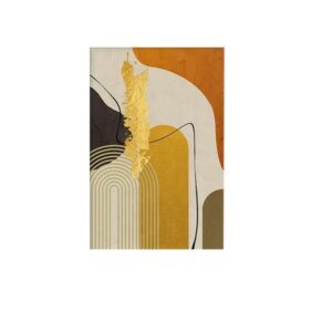 Peinture sur toile Abstraite rectangle colorée