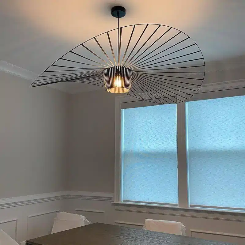 Plafonnier-LED-suspendu-au-design-nordique-moderne-suspension-luminaire-d-coratif-d-int-rieur-id-al-1 Lampe plafonnier design nordique - Suspension lumineuse déco fils noirs - Objet décoratif luminaire - Lampe décorative - Eclairage ornement intérieur - Déco Feu