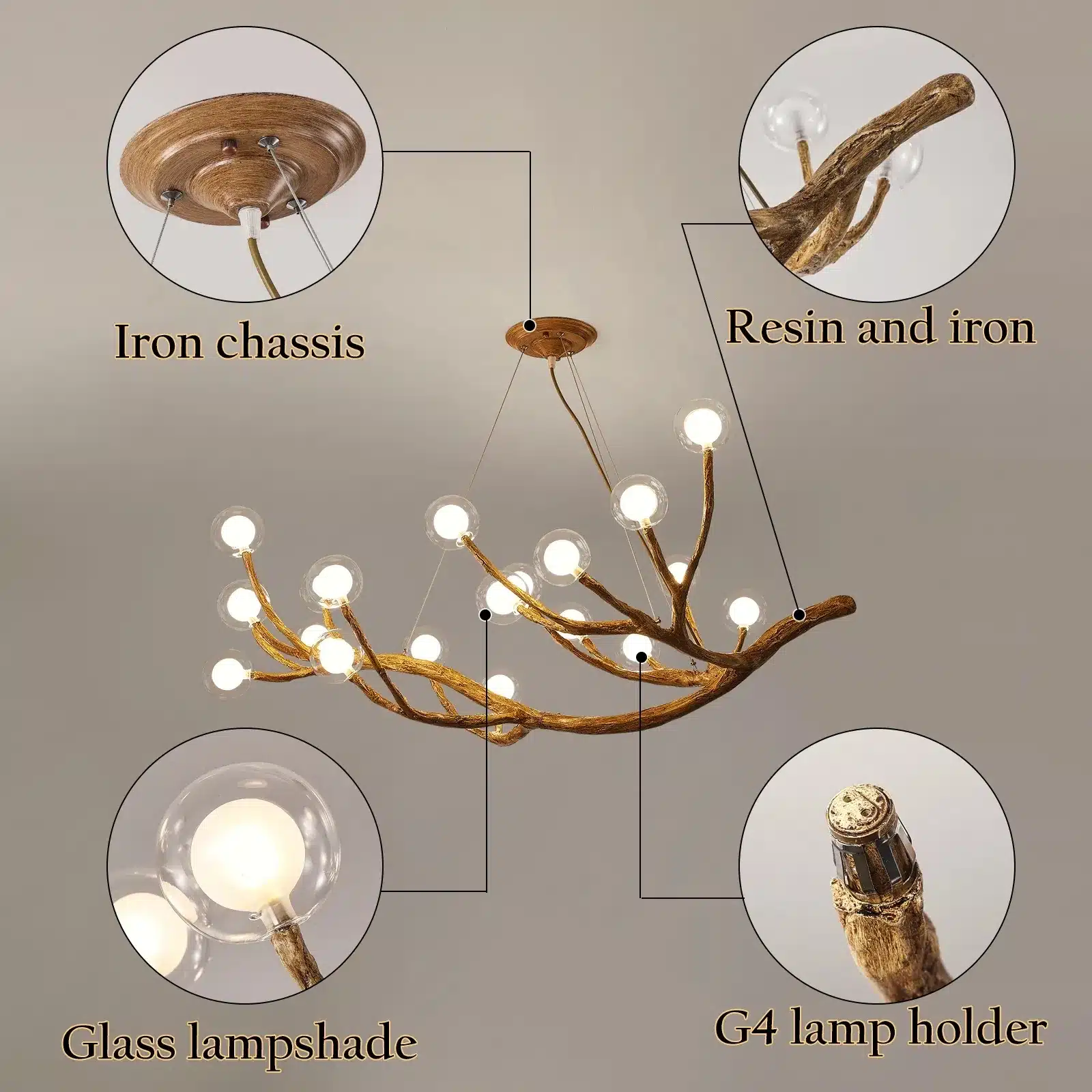 Plafonnier-LED-suspendu-au-design-nordique-r-tro-disponible-en-brun-style-Art-de-la-branche-3