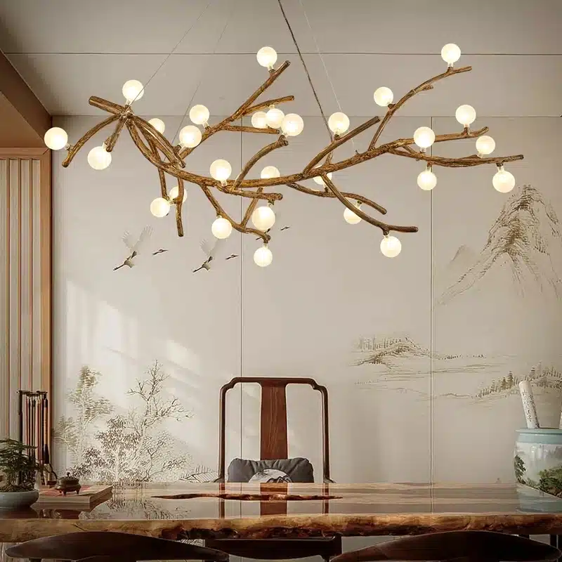 Plafonnier-LED-suspendu-au-design-nordique-r-tro-disponible-en-brun-style-Art-de-la-branche