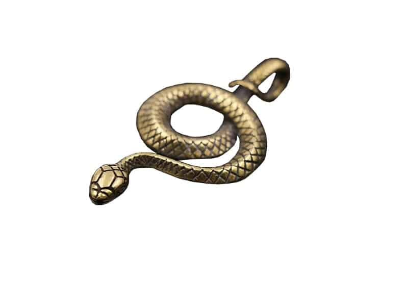 Sculpture mini Serpent 4,5 cm, Métal Sculpture mini Serpent 4,5 cm, Métal