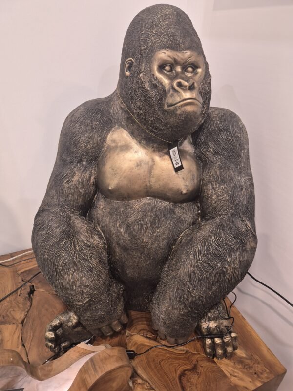 Gorille déco statue sculpture (3)