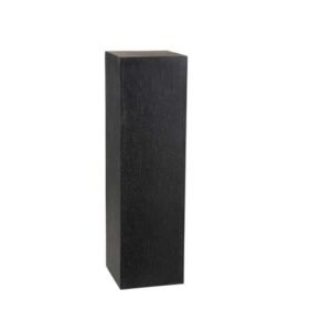 Colonne Rectangulaire Argile Noir Large déco