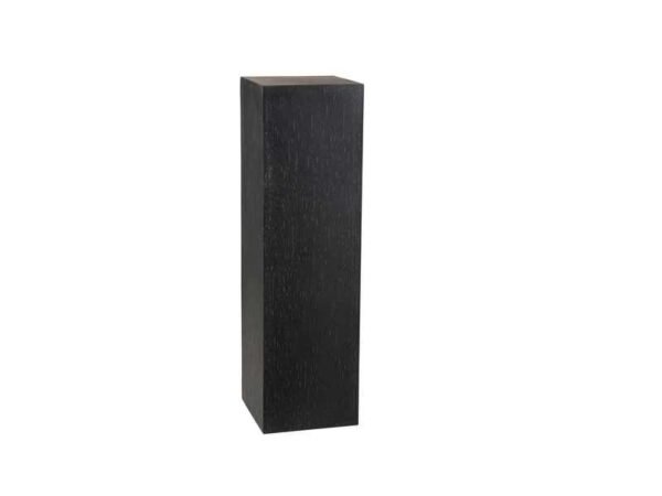 Colonne Rectangulaire Argile Noir Large déco