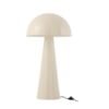 Lampe Champignon Metal Brillant Blanc Extra Large déco luminaire