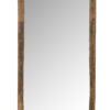 Miroir mural rectangle bois marron grand (1)