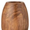 Pot brun bois déco chic