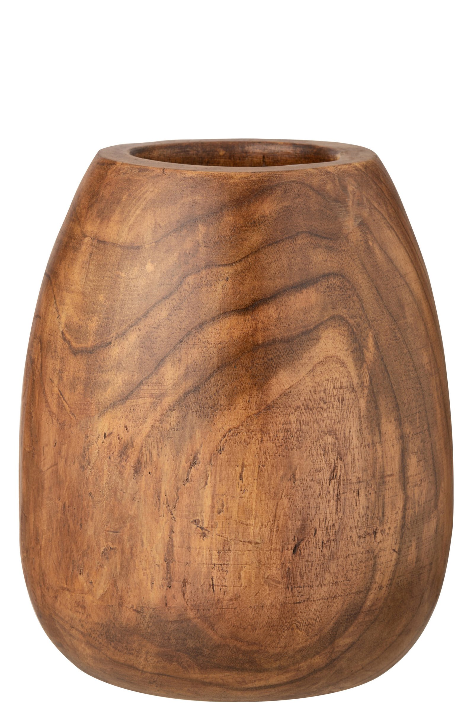 Pot brun bois déco chic Pot brun bois déco chic