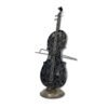 Sculpture métal Violon déco design industriel abstrait (2) Sculpture métal Violon déco design industriel abstrait - Oeuvre d'art déco - Décoration de salon - Décoration d'intérieure en Métal - Sculpture ornement - Maison feng shui - Cadeau déco