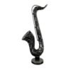 Sculpture métal saxophone déco alu design musique soudure (1) Sculpture métal saxophone déco alu design musique soudure - Oeuvre d'art déco - Décoration de salon - Décoration d'intérieure en Métal - Sculpture ornement - Maison feng shui - Cadeau déco
