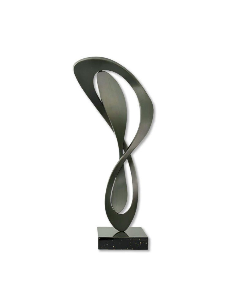 sculpture en inox infini lemniscate 8 ruban déco sculpture en inox infini lemniscate 8 ruban déco - Déco industrielle - Décoration de salon - Décoration d'intérieure en métal - Sculpture ornement - Déco bien-être - Maison feng shui - Cadeau déco