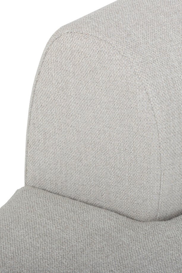 Canapé arc de cercle oval tissu beige (3) Canapé arc de cercle oval tissu beige (3)