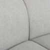 Canapé arc de cercle oval tissu beige (4) Canapé arc de cercle oval tissu beige (4)