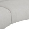 Canapé arc de cercle oval tissu beige (5) Canapé arc de cercle oval tissu beige (5)