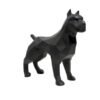 Sculpture statue Pitbull origami déco noir design Sculpture statue Pitbull origami déco noir design - Oeuvre d'art déco - Décoration de salon - Décoration d'intérieure - Sculpture ornement - Maison feng shui - Cadeau déco