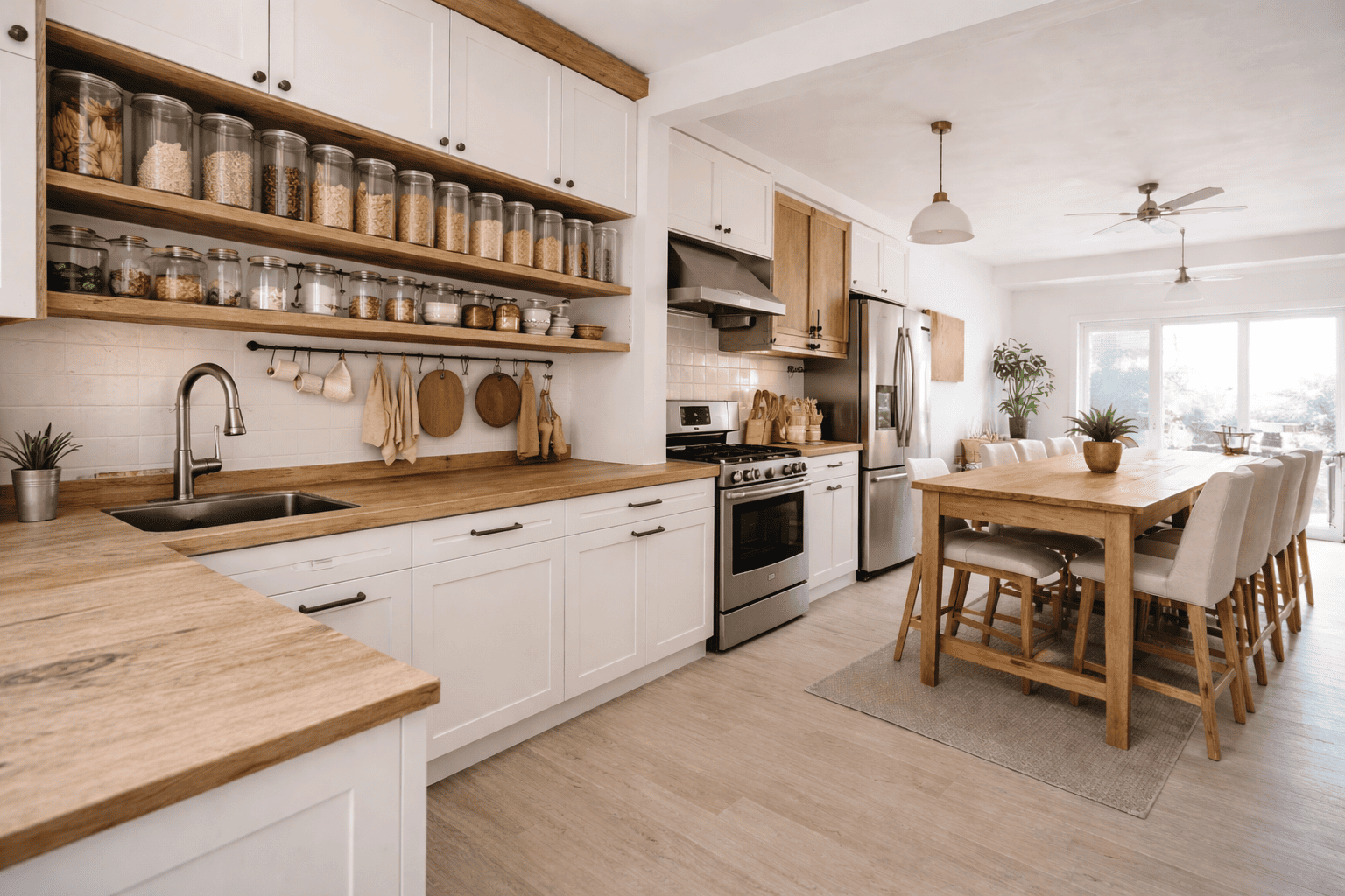 Cuisine optimisée rangement déco feng shui - Home organizer - coaching rangement