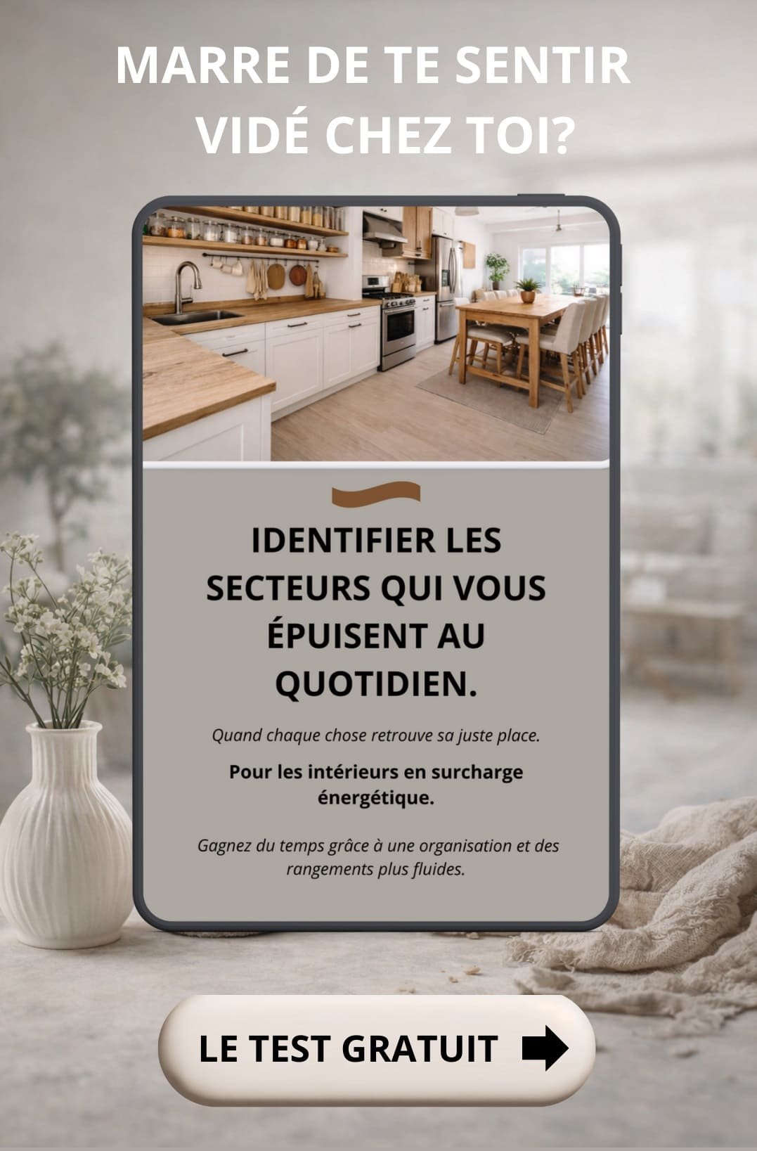 Feng shui test gratuit Qi énergie intérieur analyse lieu